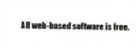 All web-based software is free.