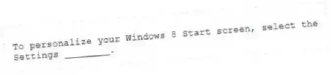 To personalize your Windows 8 Start screen, select the Settings ________.