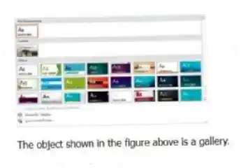  
The object shown in the figure above is a gallery.