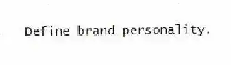 Define brand personality.