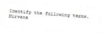 Identify the following terms.
-Nirvana