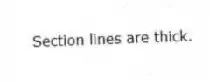 Section lines are thick.