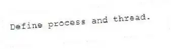 Define process and thread.