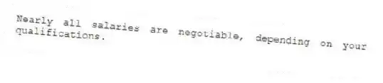 Nearly all salaries are negotiable, depending on your qualifications.
